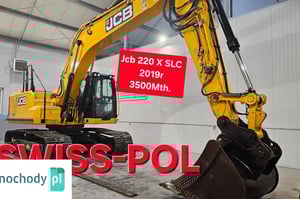 JCB 220 X SLC 19R 3400Mtg 2 Łyszki Koparka Gąsienicowa Doosan DX Volvo EC JCB JS Inna 2019