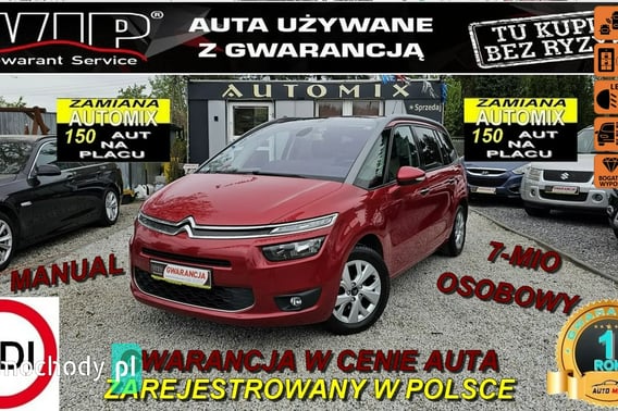 Citroen C4 Grand Picasso Minivan 2013