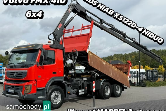 Volvo FMX 410 6x4 13L HDS Radiowy Hydroburta Ciężarowe 2011
