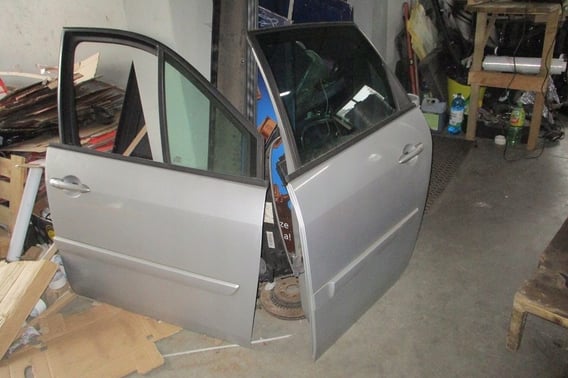 RENAULT GRAND SCENIC DRZWI PRZÓD PRAWE TYŁ LEWE TED69