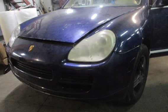 PORSCHE CAYENNE 7L MASKA ZDERZAK LAMPY PRZÓD LM5W