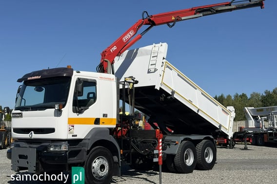 Renault Kerax 26.370  6x4 Mocny HDS FASSI F110 Ciężarowe 2002