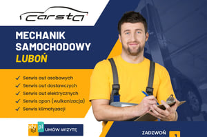 CARSTA - Mechanik Samochodowy, Wulkanizacja (serwis opon), Klimatyzacja, Geometria kół