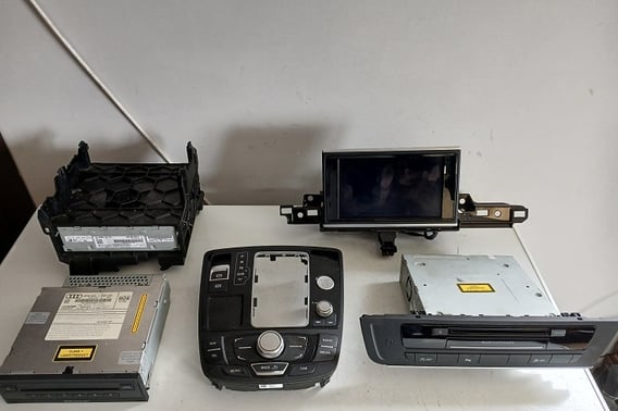 AUDI A6 S6 C7 RADIO NAWIGACJA 4G0035666B KOMPLET
