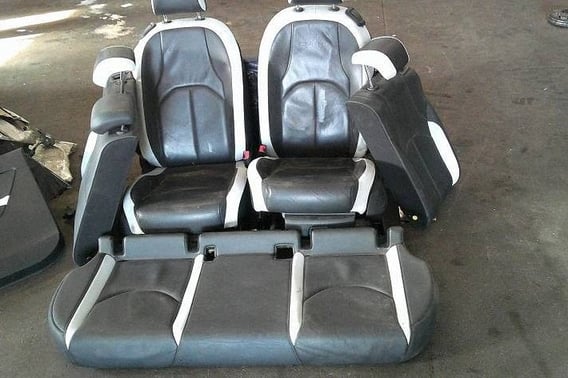 SEAT LEON III 5F CUPRA FOTELE KANAPA BOCZKI SKÓRA 3D EU