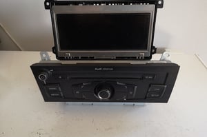 AUDI A4 B8 RADIO FABRYCZNE 8T1035152A WYŚWIETLACZ 8T0919603