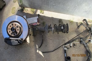 SEAT LEON CUPRA III AMORTYZATOR PIASTA PRZÓD PRAWA/LEWA 5Q0413031FM