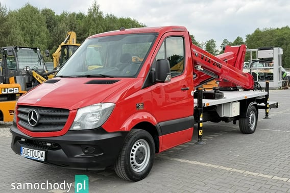 Mercedes-Benz Sprinter Zwyżka Podnośnik Koszowy VERSALIFT VTX-240 UDT Ciężarowe 2014