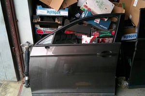 VW PASSAT B8 3C DRZWI PRZÓD LEWE LB8R
