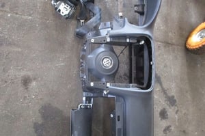 VW GOLF VI KOMBI KONSOLA 2X AIRBAG 2X PASY ORYGINAŁ DEMONTAŻ