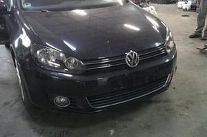 VW GOLF VI MASKA ZDERZAK LAMPY BŁOTNIKI PAS PRZÓD LC9X EU KOMPLET