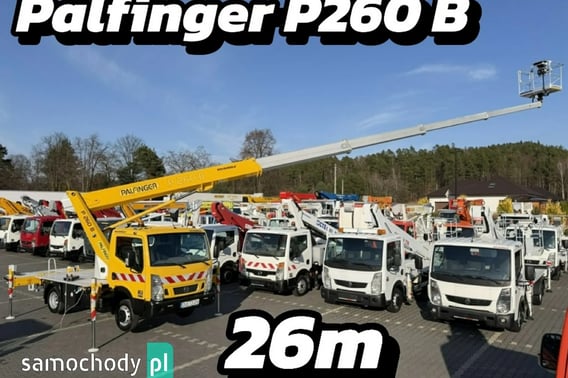 Nissan Cabstar Zwyżka Podnośnik Koszowy PALFINGER P260 B UDT Ciężarowe 2014