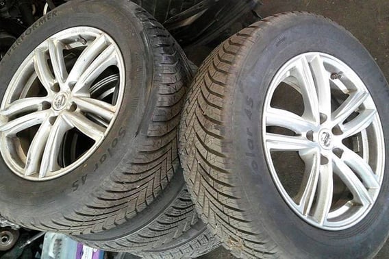 NISSAN X-TRAIL T32 ALUFELGI 17 CALI KOMPLET