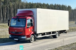 Renault MIDLUM 180 DXI Kontener 18 Euro Palet, Poduszki, EURO 5 Ciężarowe 2011