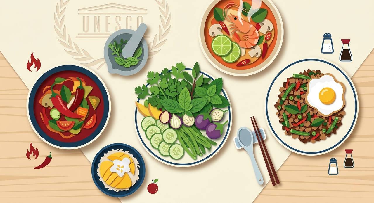 Why Thai food is loved worldwide — balance of flavours, fresh herbs, and healthy Thai dishes