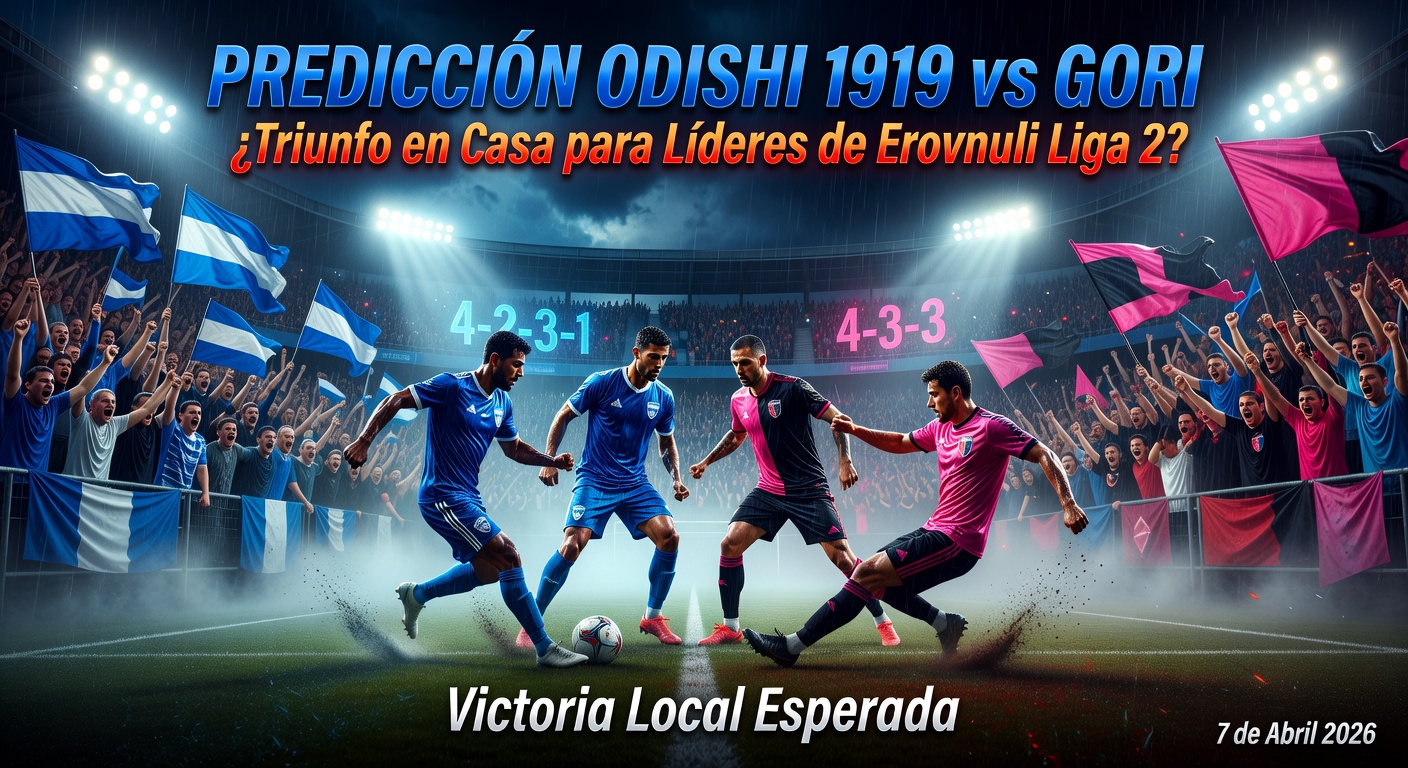Odishi 1919 vs Gori Pronóstico / Prediction