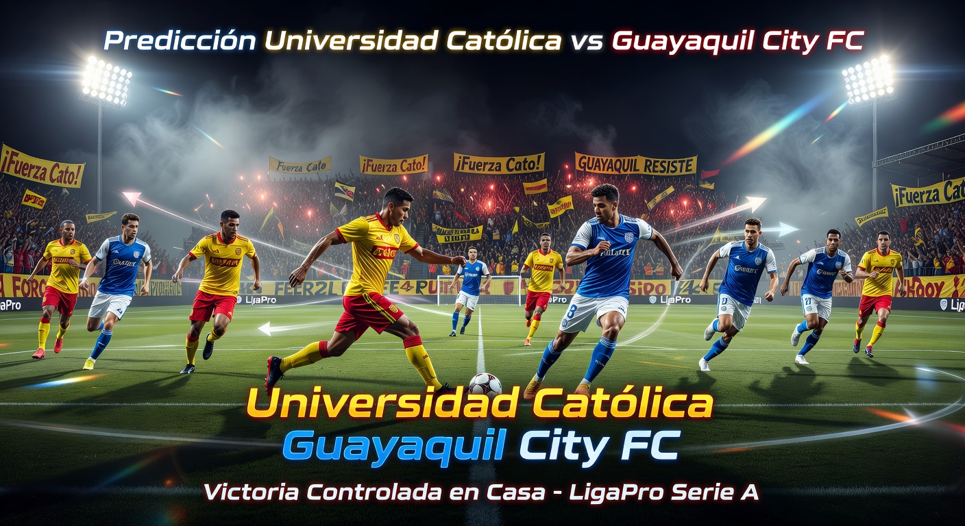 Universidad Catolica vs Guayaquil City FC Pronóstico / Prediction