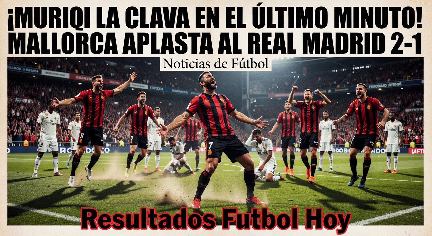 Mallorca stun Real Madrid 2-1 (Ahram Online)