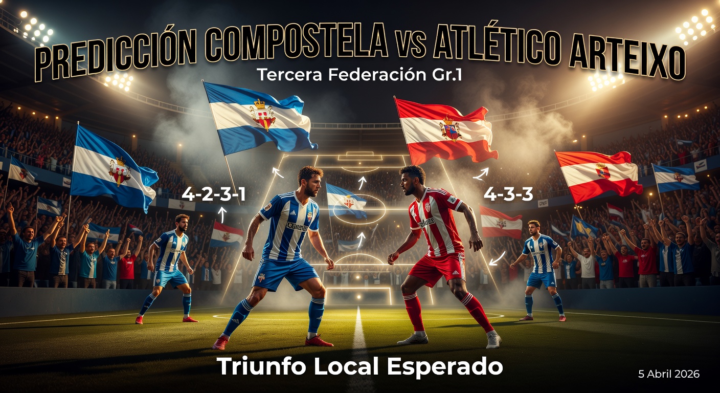 Compostela vs Atlético Arteixo Pronóstico / Prediction