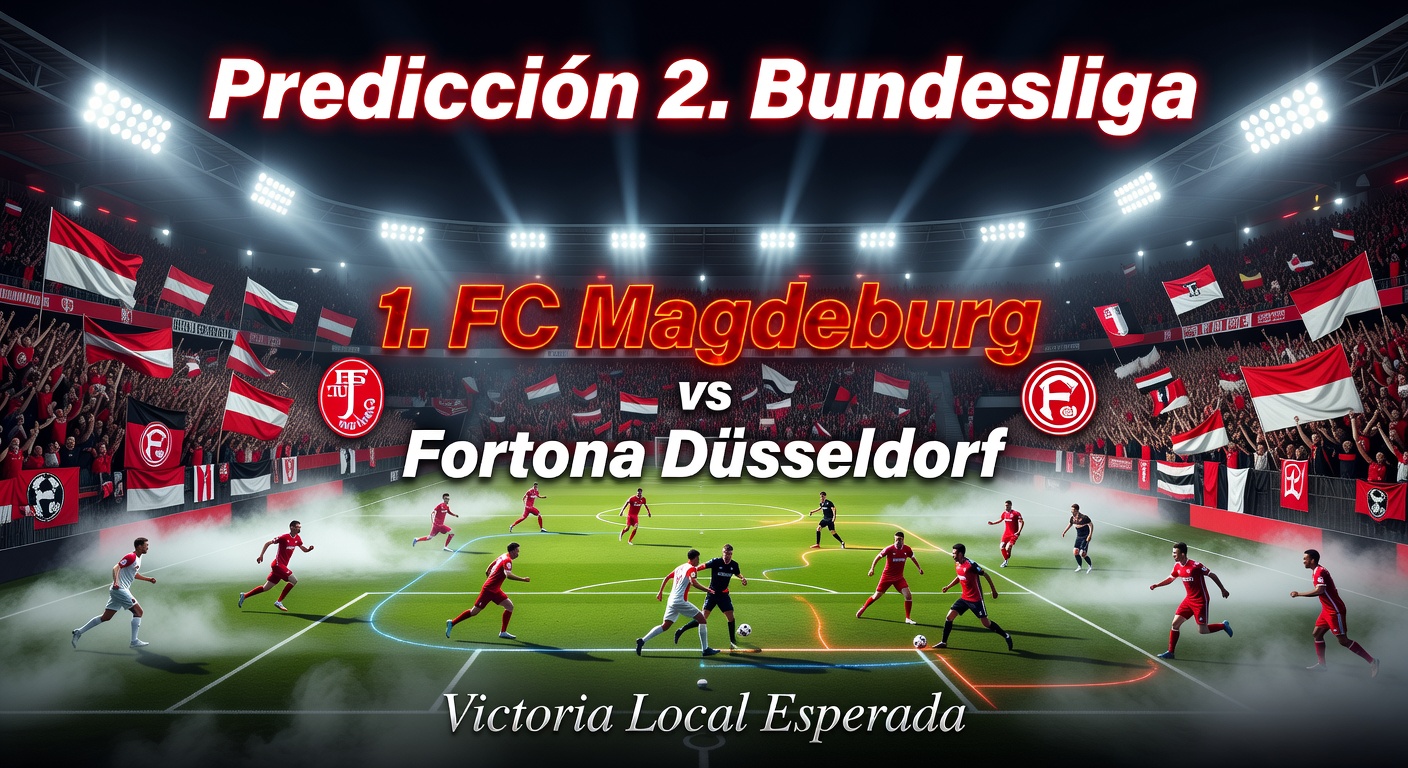 1. FC Magdeburg vs Fortuna Düsseldorf Pronóstico / Prediction