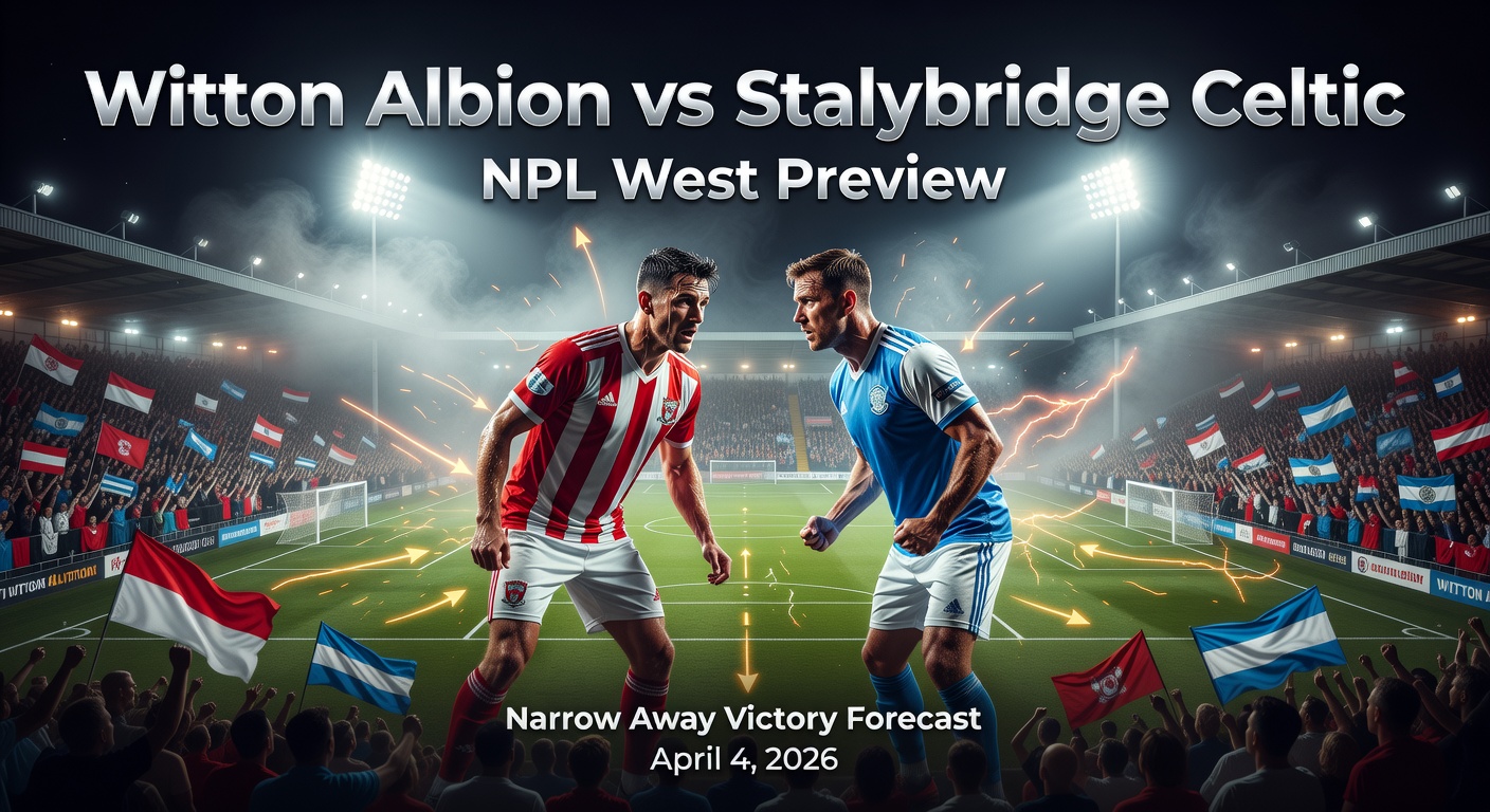 Witton Albion vs Stalybridge Celtic Pronóstico / Prediction