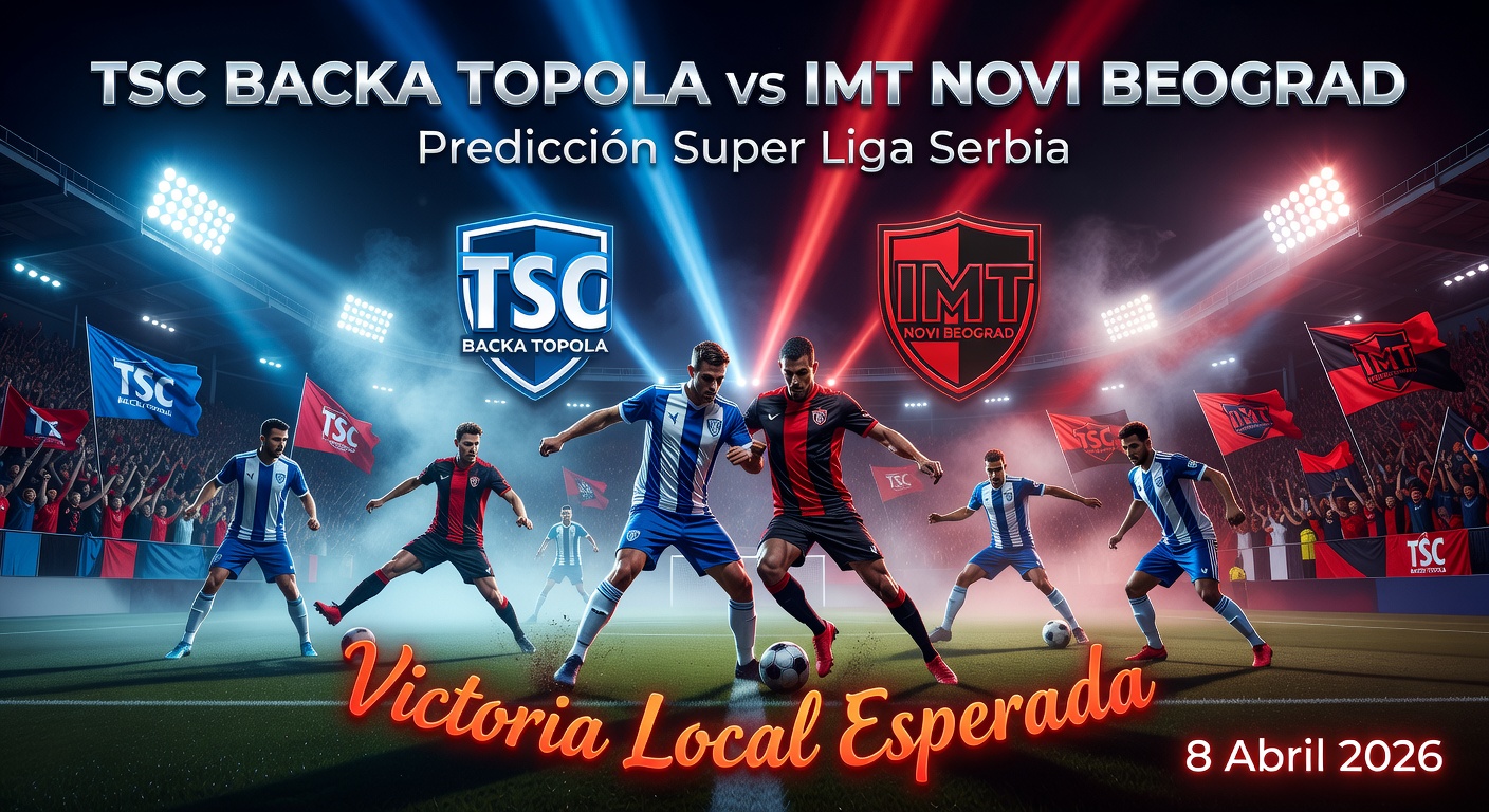 TSC Backa Topola vs IMT Novi Beograd Pronóstico / Prediction