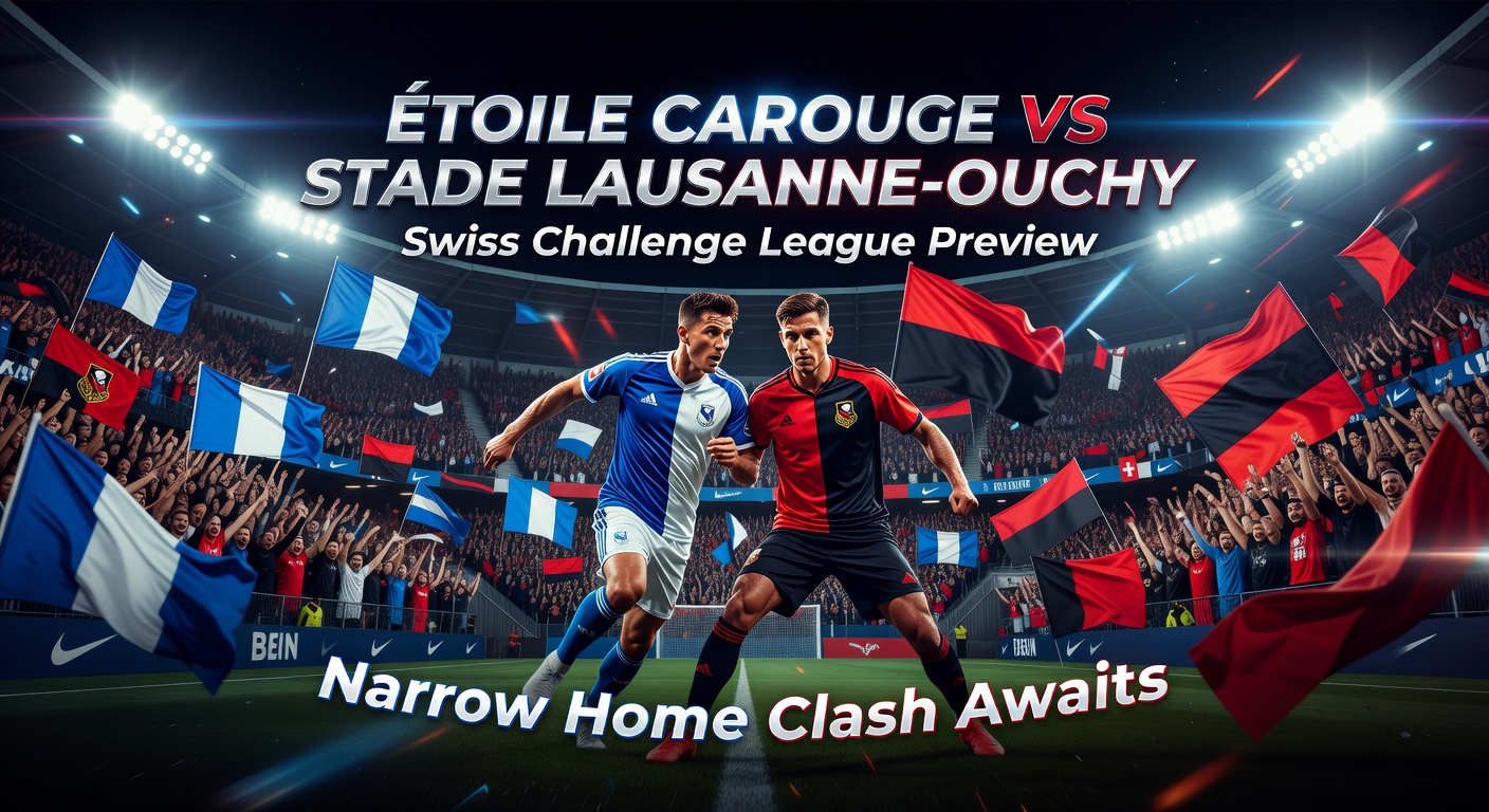 Étoile Carouge vs Stade Lausanne-Ouchy Pronóstico / Prediction