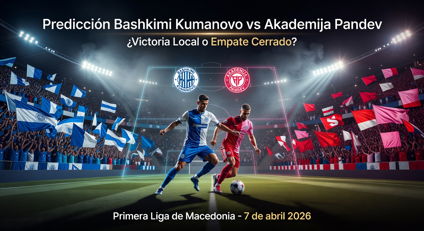 Bashkimi Kumanovo vs Akademija Pandev Pronóstico / Prediction