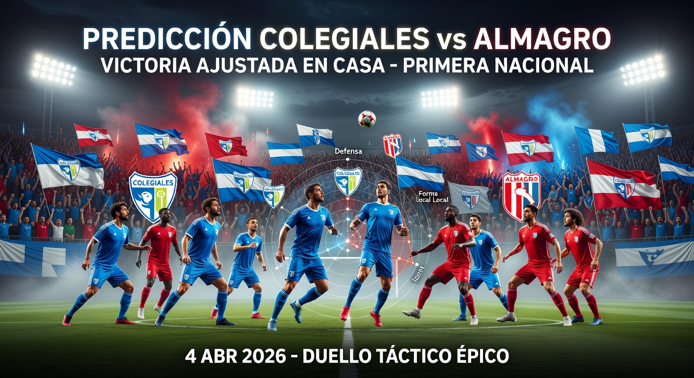Colegiales vs Almagro Pronóstico / Prediction