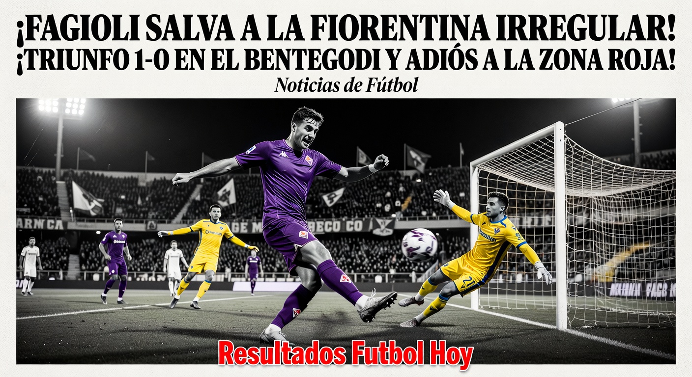 Fiorentina beat Hellas Verona 1-0 (Serie A)