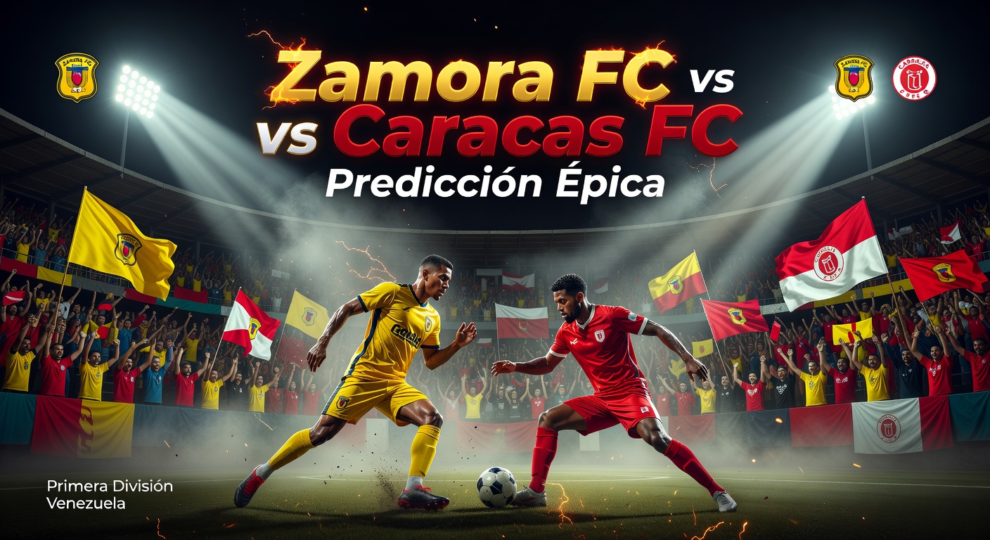 Zamora FC vs Caracas FC Pronóstico / Prediction