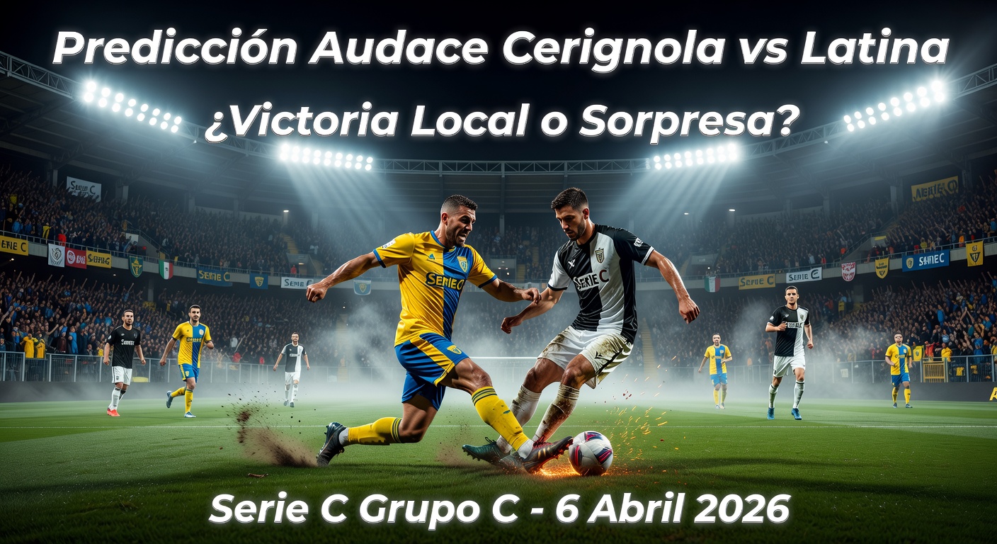 Audace Cerignola vs Latina Pronóstico / Prediction