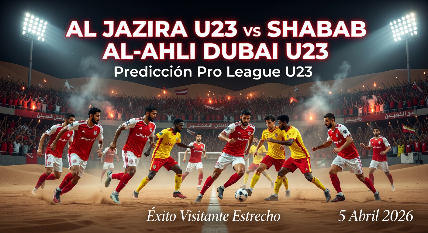 Al Jazira U23 vs Shabab Al-Ahli Dubai U23 Pronóstico / Prediction