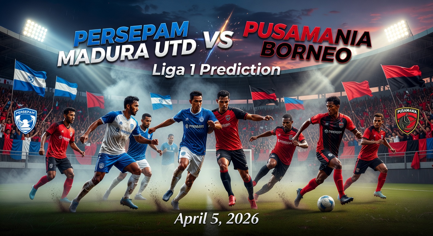 Persepam Madura Utd vs Pusamania Borneo Pronóstico / Prediction