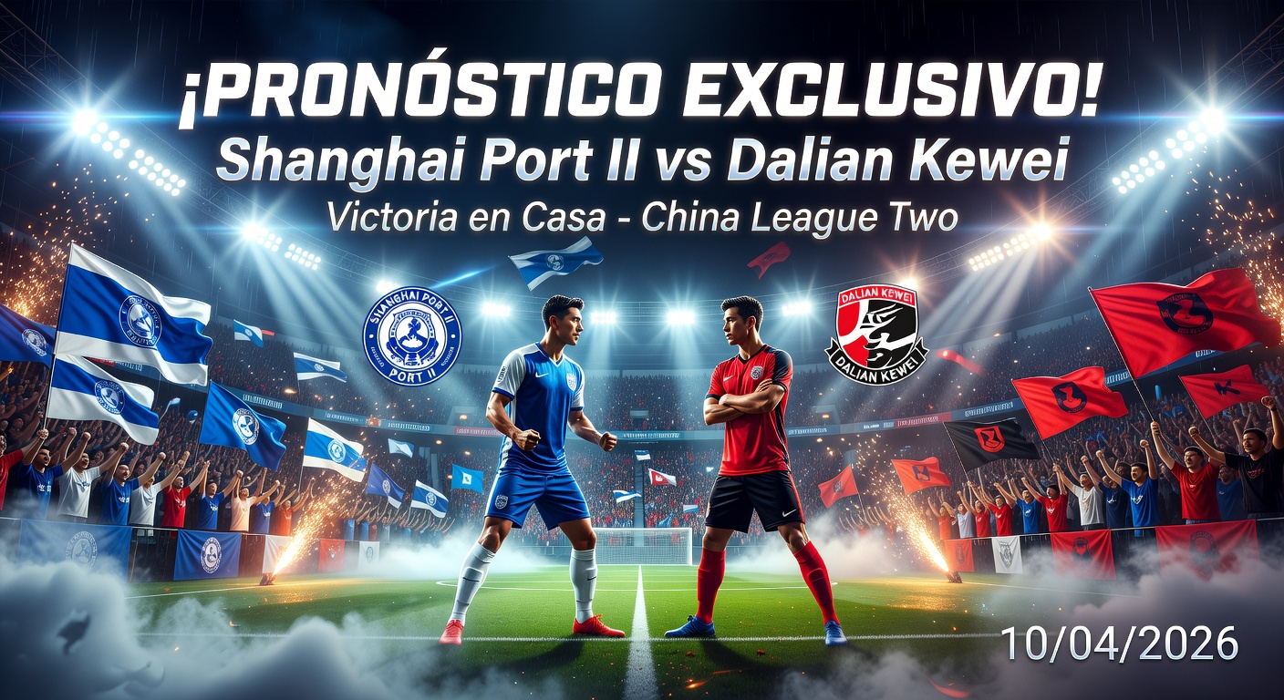 Shanghai Port II vs Dalian Kewei Pronóstico / Prediction