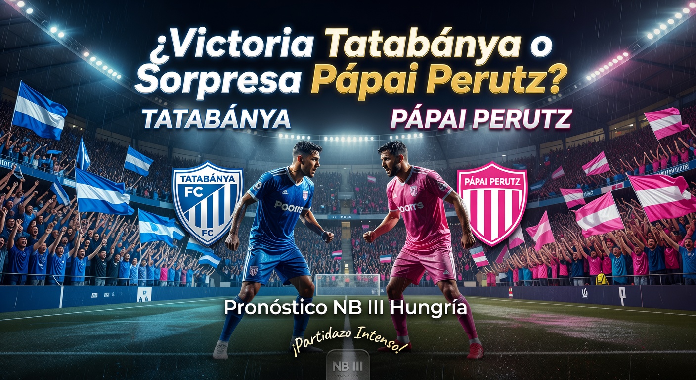 Tatabánya vs Pápai Perutz Pronóstico / Prediction