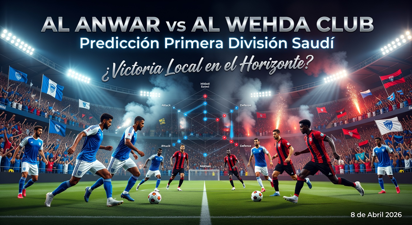 Al Anwar vs Al Wehda Club Pronóstico / Prediction