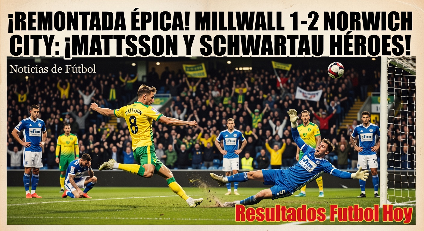 Millwall 1-2 Norwich City - VAVEL (1 hour ago)