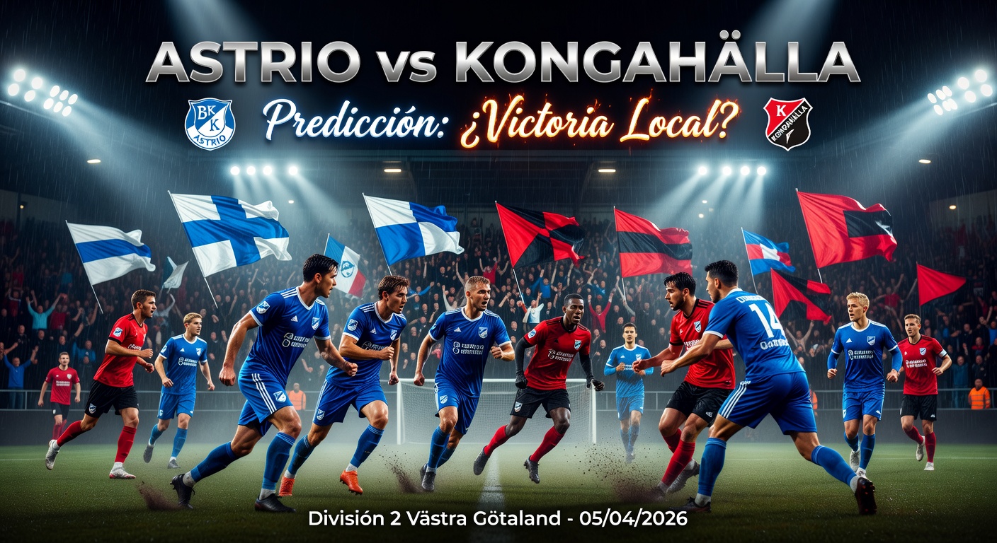 Astrio vs Kongahälla Pronóstico / Prediction