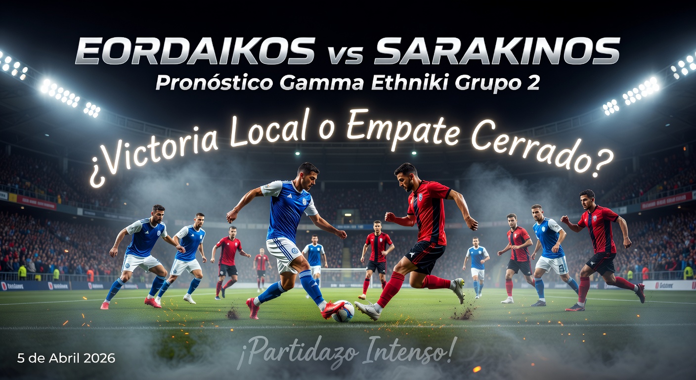 Eordaikos vs Sarakinos Pronóstico / Prediction