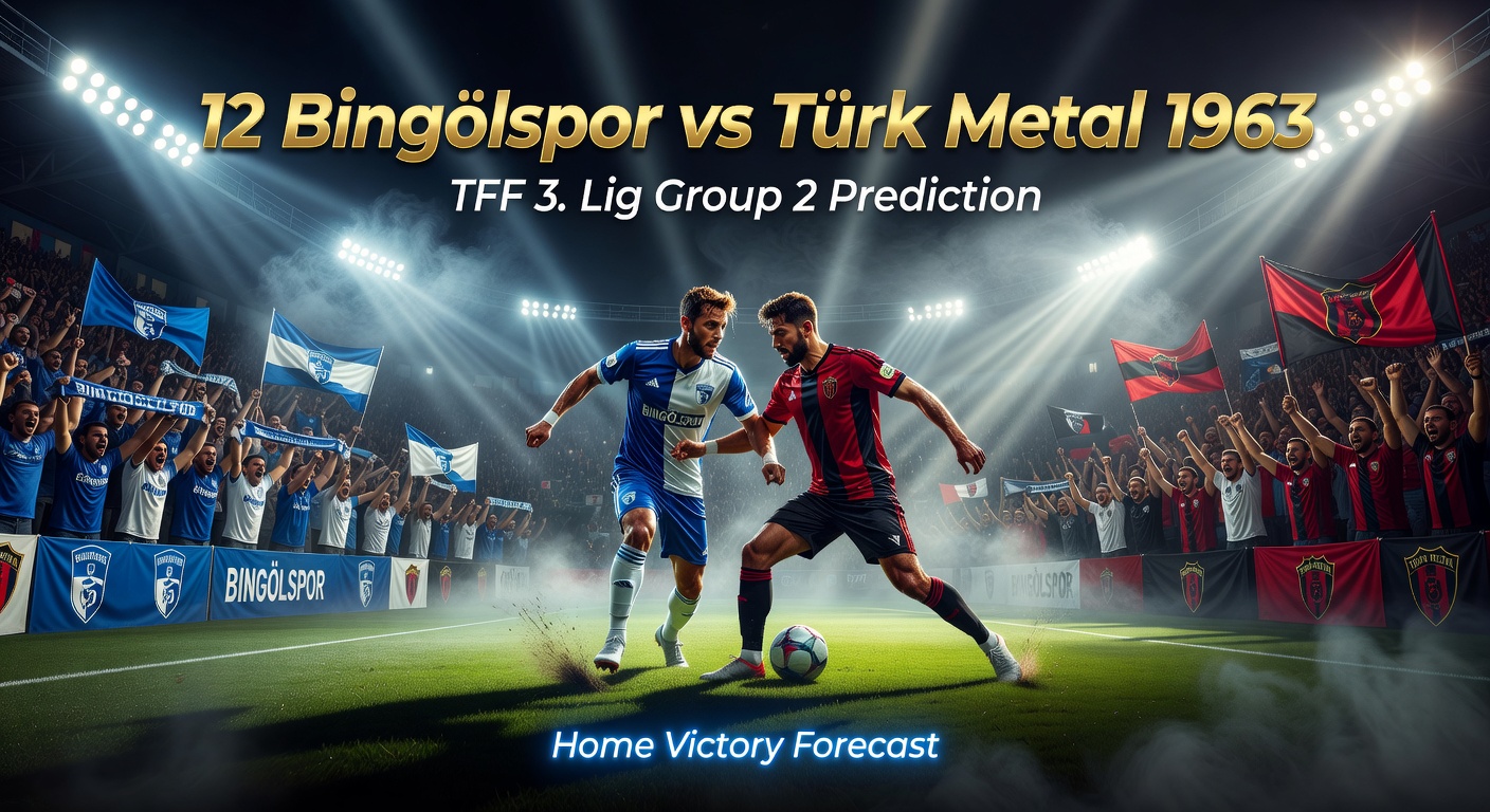 12 Bingölspor vs Türk Metal 1963 Pronóstico / Prediction