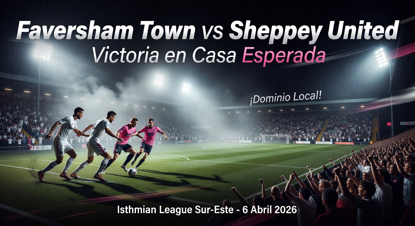 Faversham Town vs Sheppey United Pronóstico / Prediction