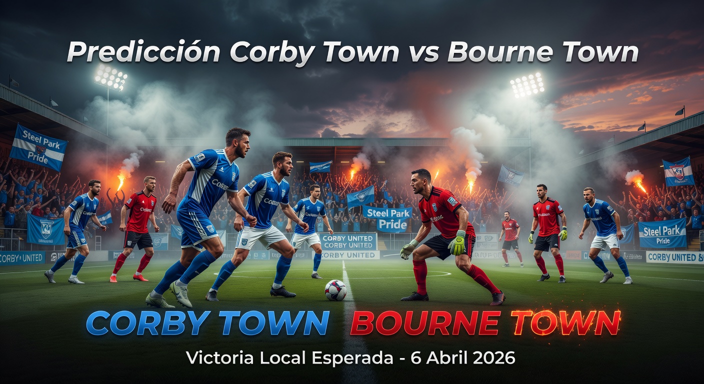 Corby Town vs Bourne Town Pronóstico / Prediction