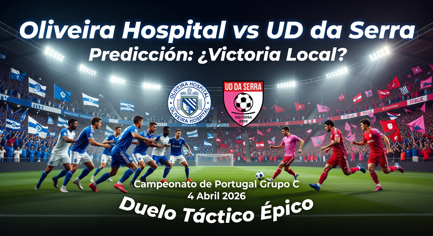 Oliveira Hospital vs UD da Serra Pronóstico / Prediction