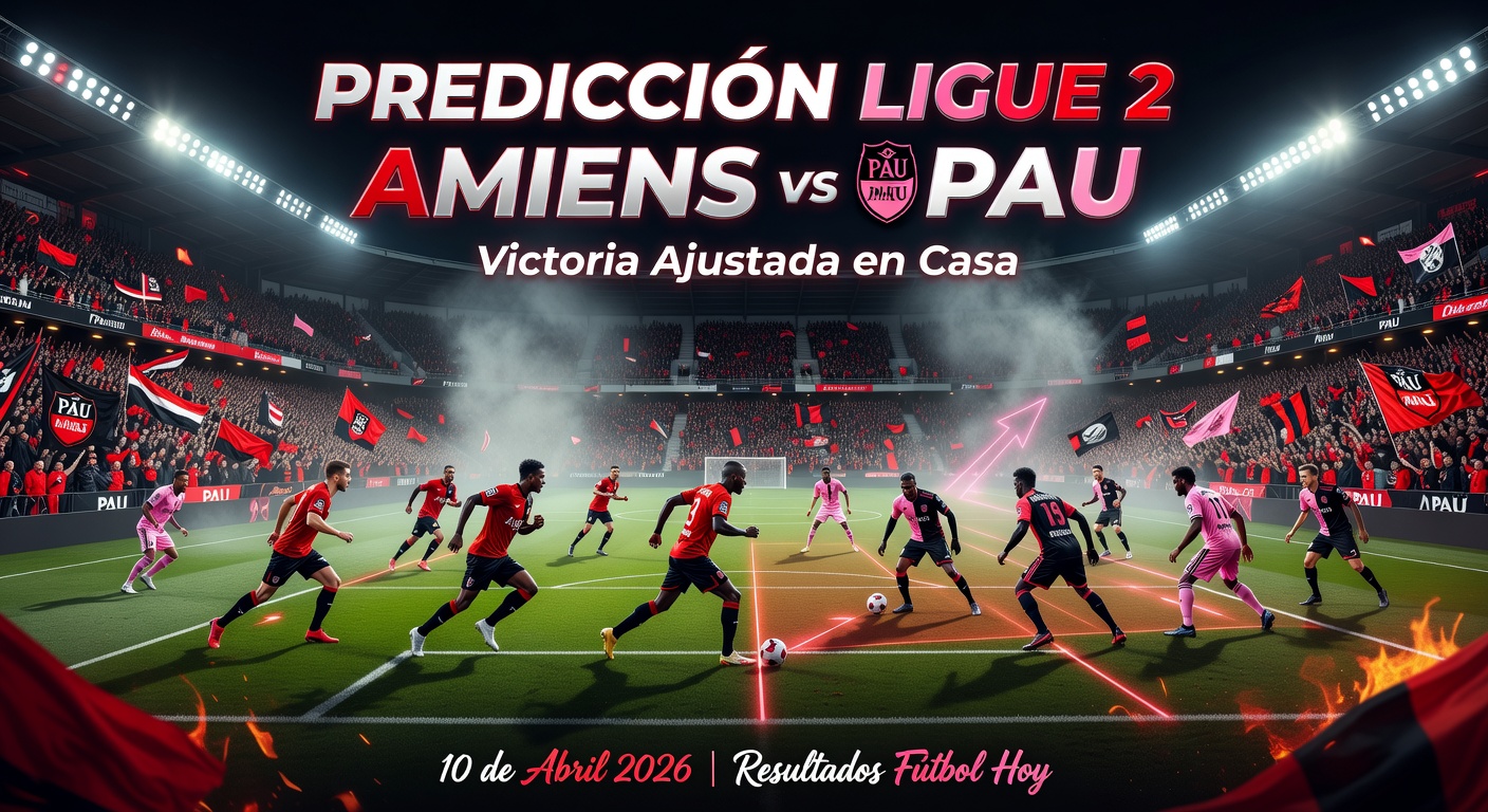 Amiens vs PAU Pronóstico / Prediction