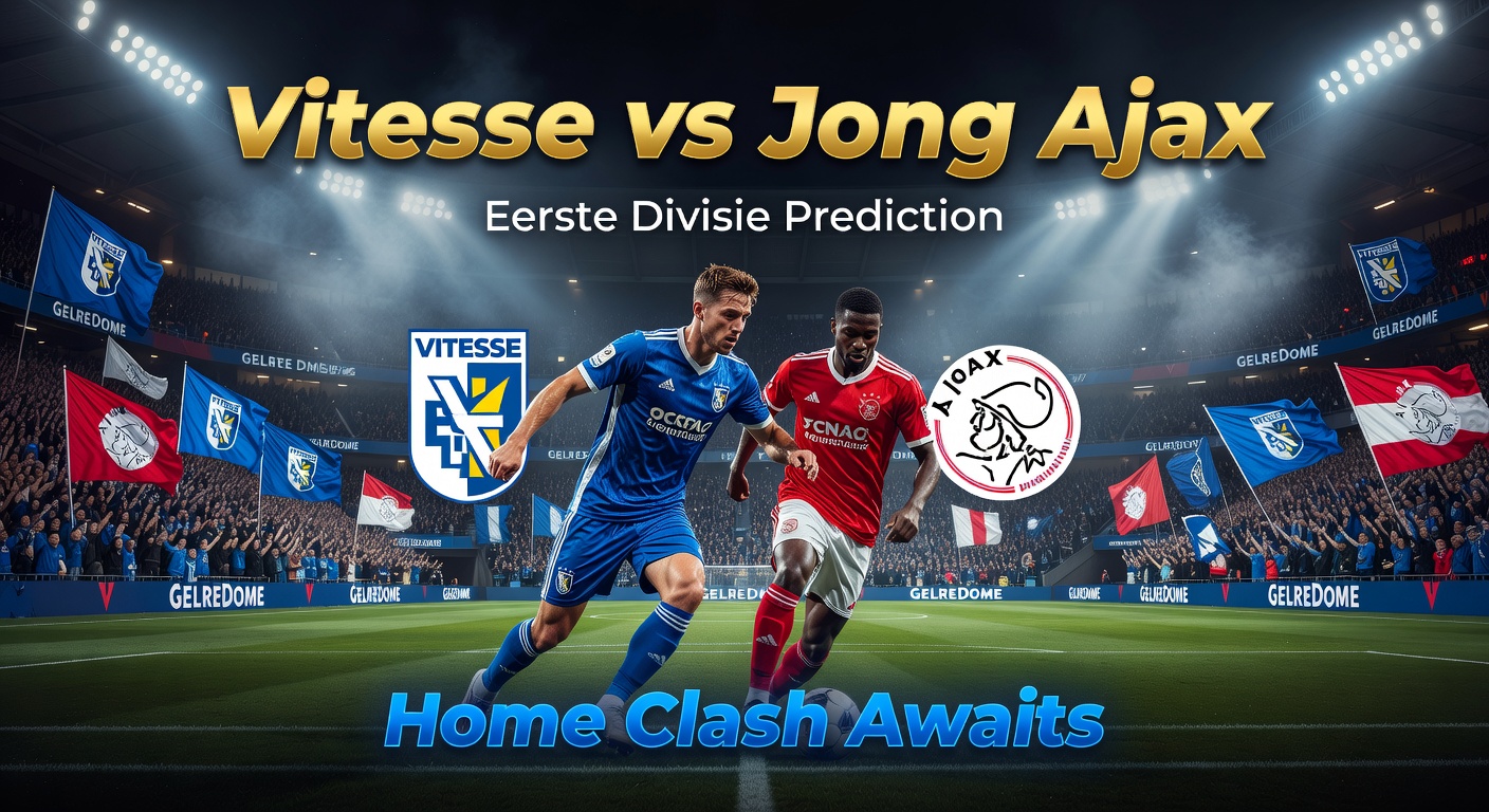 Vitesse vs Jong Ajax Pronóstico / Prediction
