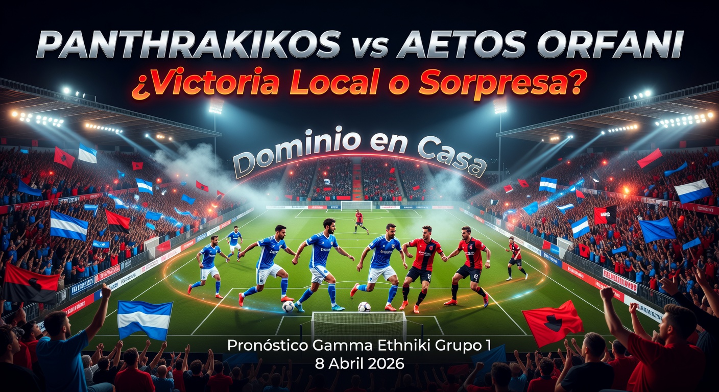 Panthrakikos vs Aetos Orfani Pronóstico / Prediction