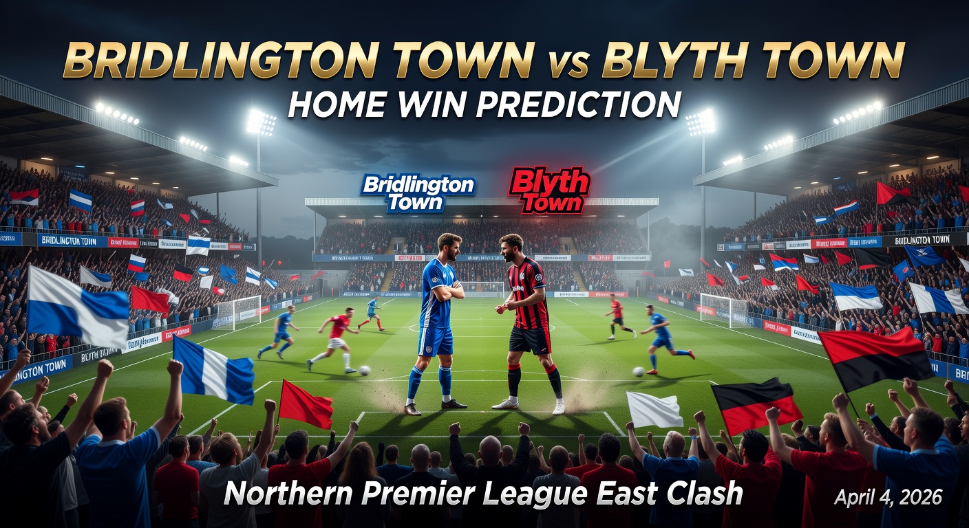 Bridlington Town vs Blyth Town Pronóstico / Prediction