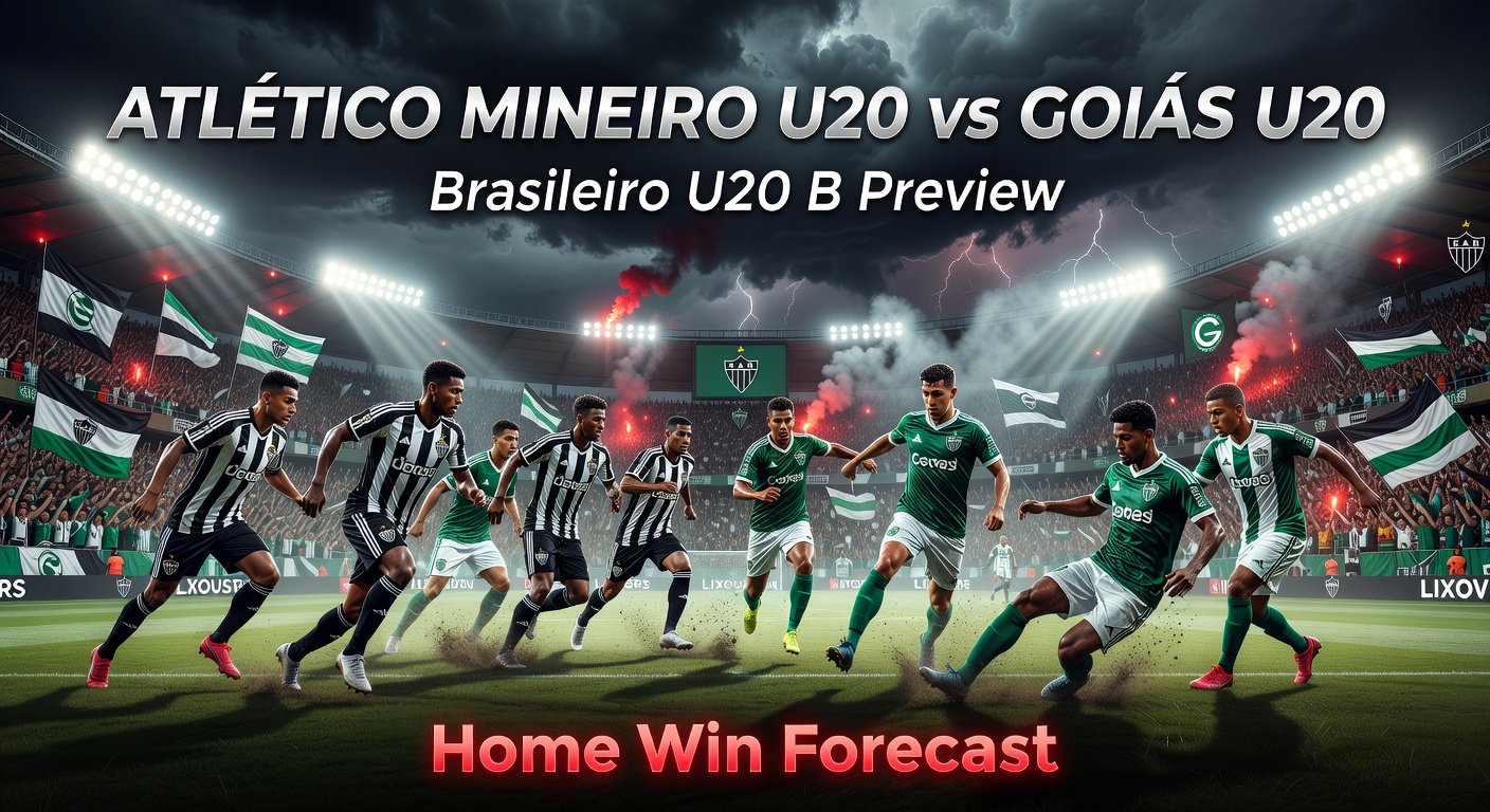 Atlético Mineiro U20 vs Goiás U20 Pronóstico / Prediction