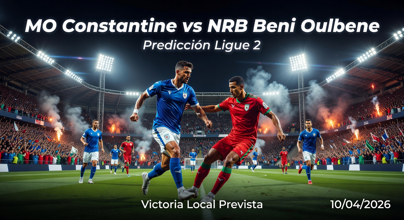 MO Constantine vs Nrb Beni Oulbene Pronóstico / Prediction
